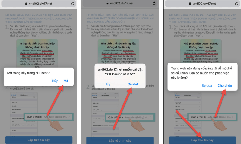 Link tải app bước 2 Link tải app bước 2