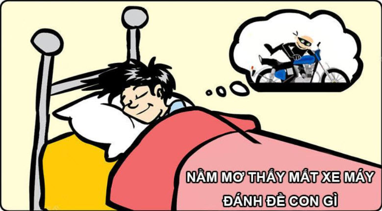Nằm mơ mất xe đánh con gì Nằm mơ mất xe đánh con gì