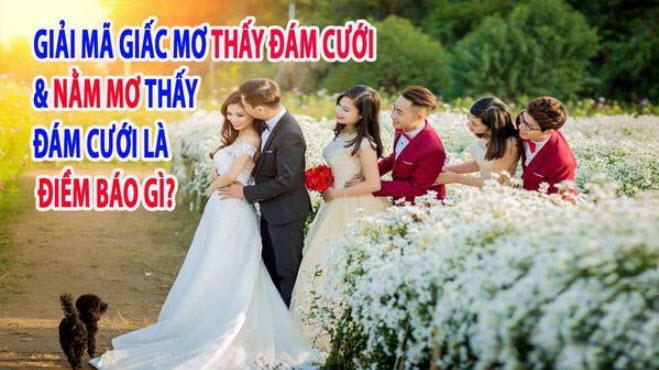 Ý nghĩa giấc mơ thấy đám cưới Ý nghĩa giấc mơ thấy đám cưới