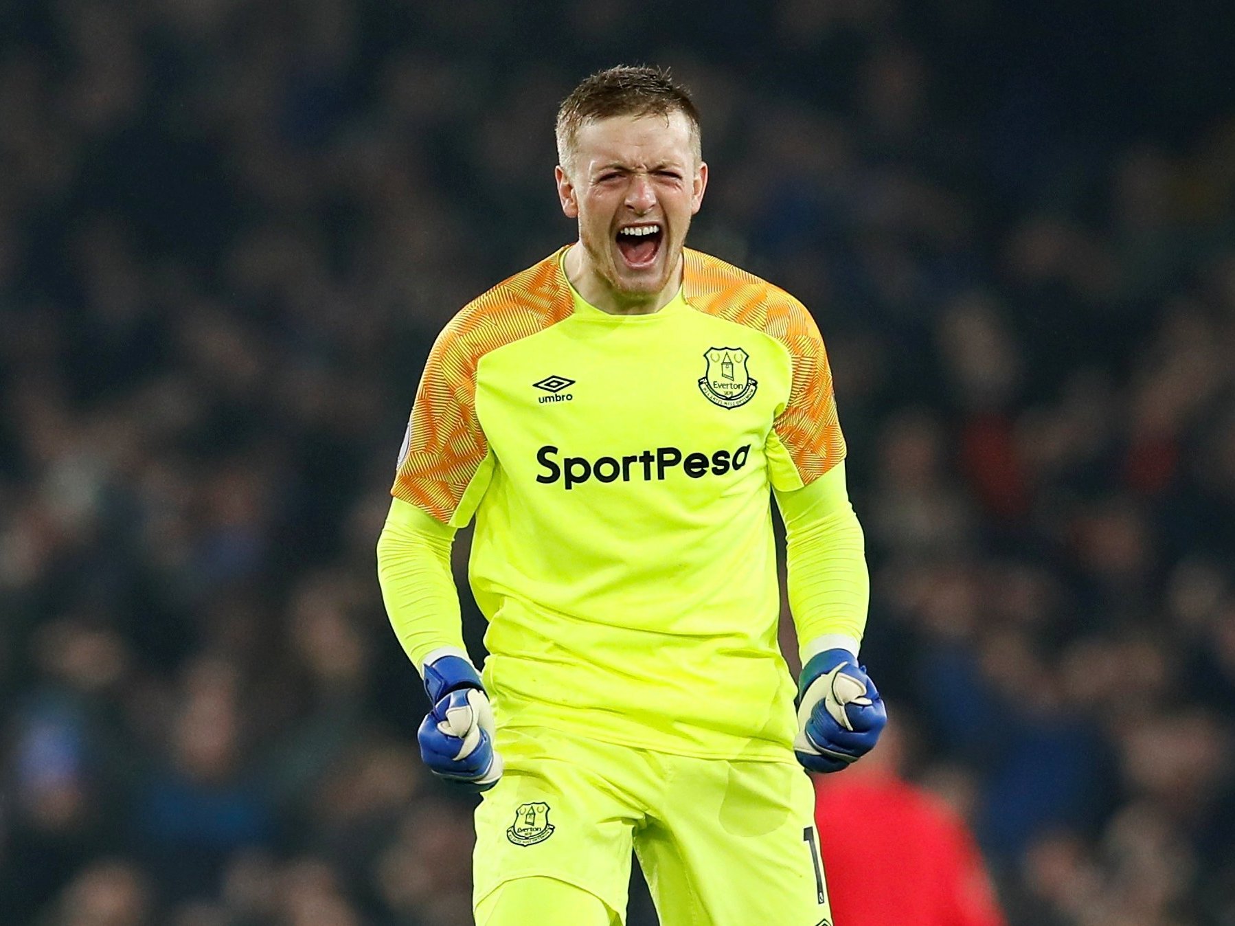 Thủ thành Jordan Pickford (Everton) Jordan Pickford