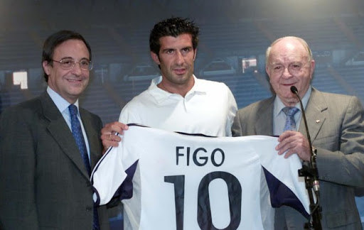 Vụ Luis Figo chuyển sang Real Madrid được truyền thông quan tâm el clasico - Luis Figo