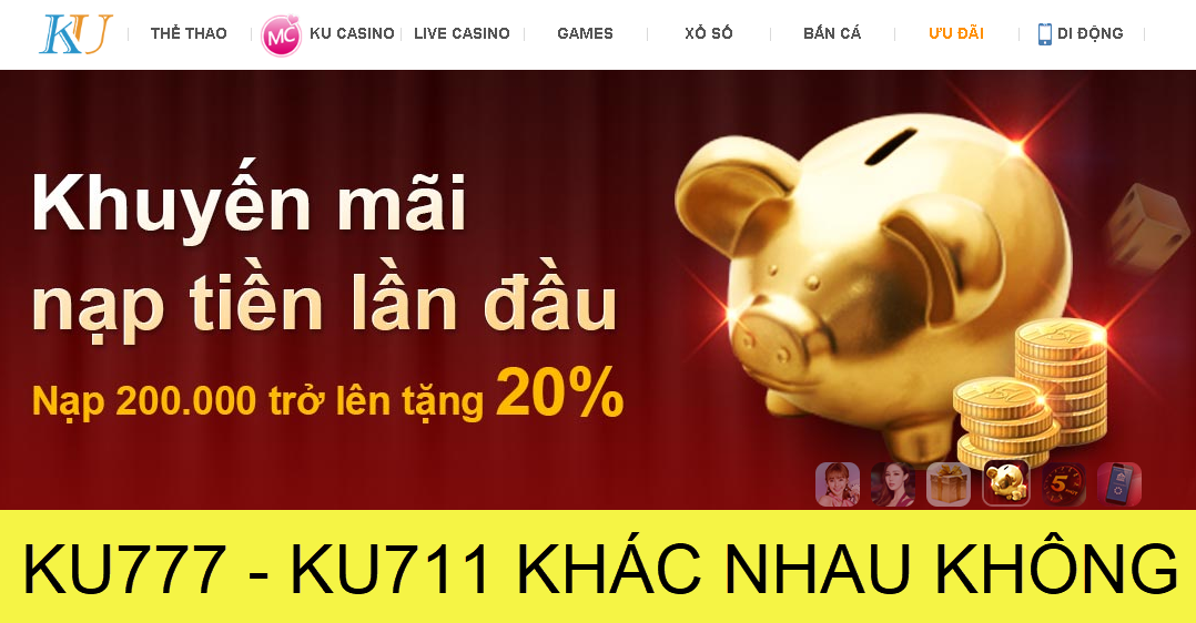 KU711 có gì khác KU777 KU711 có gì khác KU777