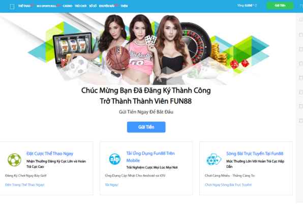 Fun88 cung cấp đa dạng hình thức thanh toán khi cá cược cá độ bóng đá bằng thẻ điện thoại nhà cái fun88