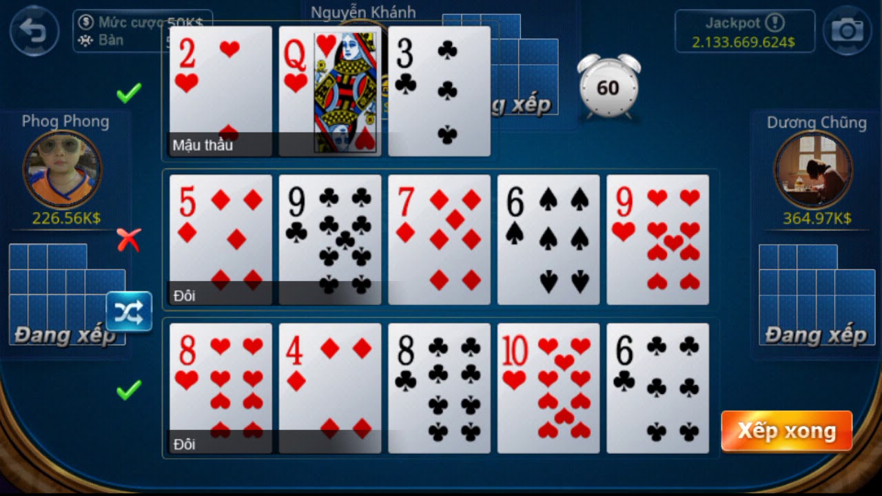Game đánh bài mậu binh rất được nhiều người ưa chuộng Game đánh bài mậu binh rất được nhiều người ưa chuộng