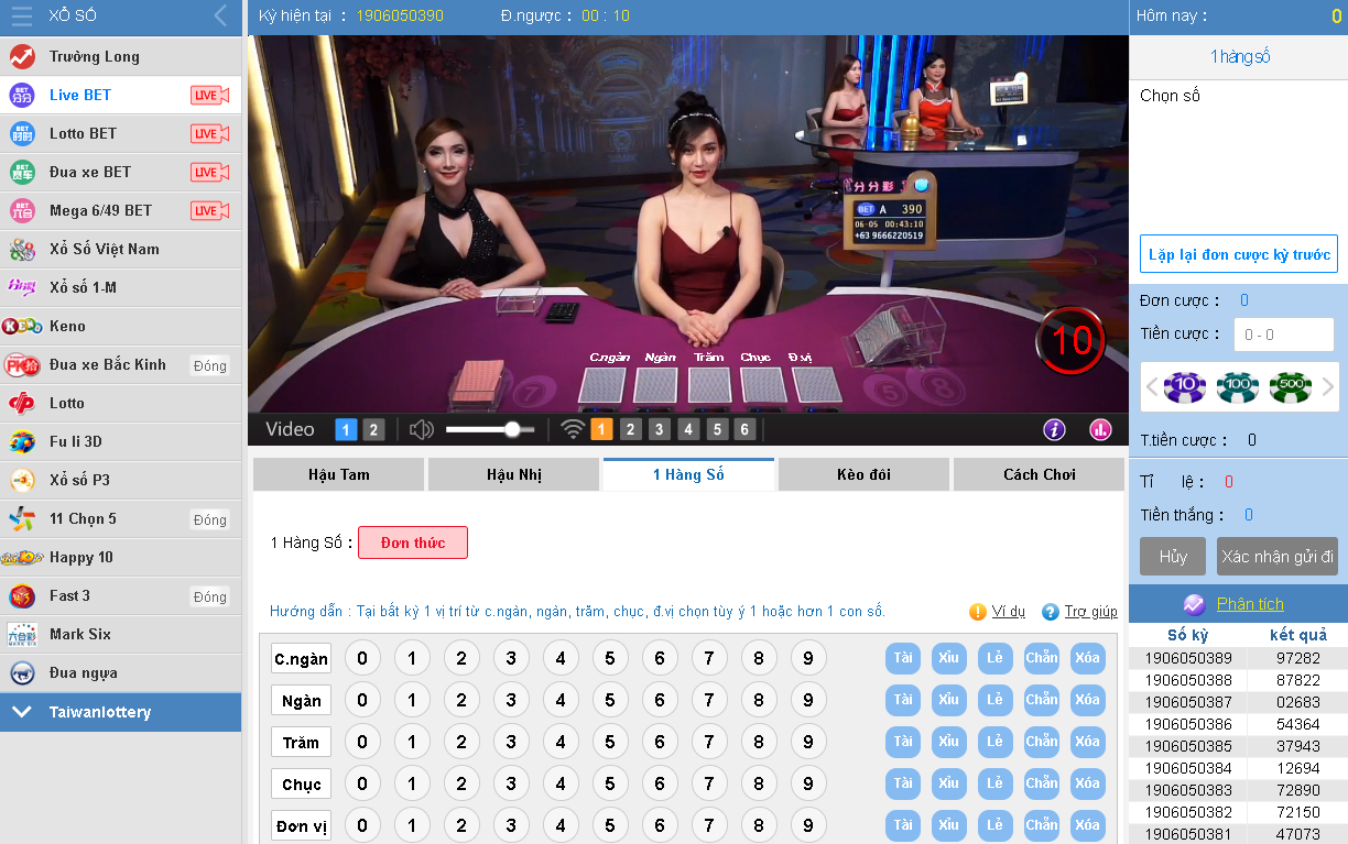 Xổ số live bet Xổ số live bet