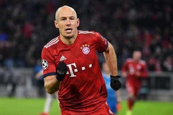 Robben khi thi đấu cho Bayer Munich Robben khi thi đấu cho Bayer Munich