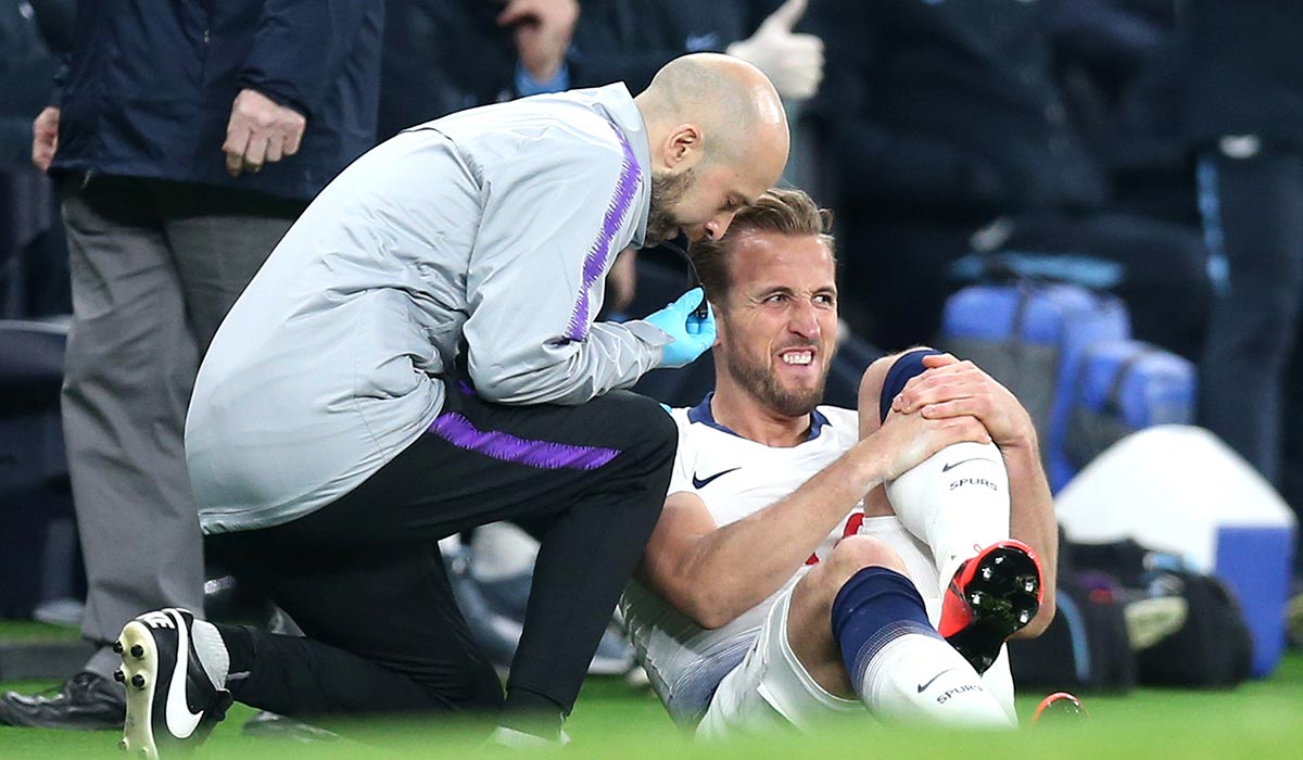 Harry Kane đã bị chấn thương trước đó Harry Kane đã bị chấn thương trước đó