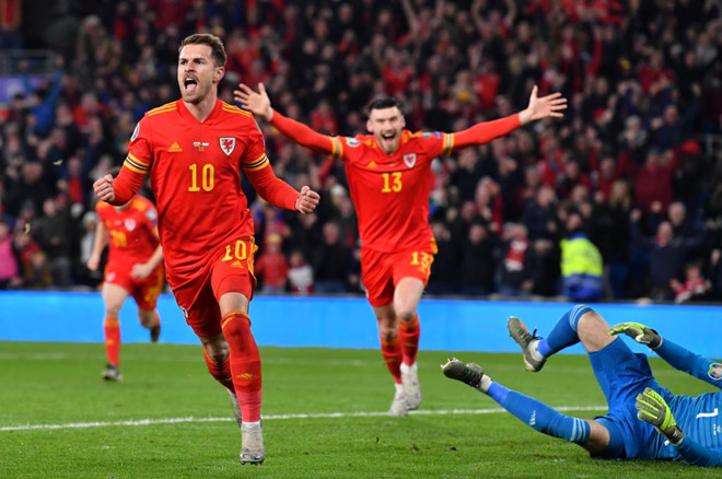 Aaron Ramsey giúp xứ Wales có mặt tại VCK Euro 2020 Aaron Ramsey giúp xứ Wales có mặt tại VCK Euro 2020